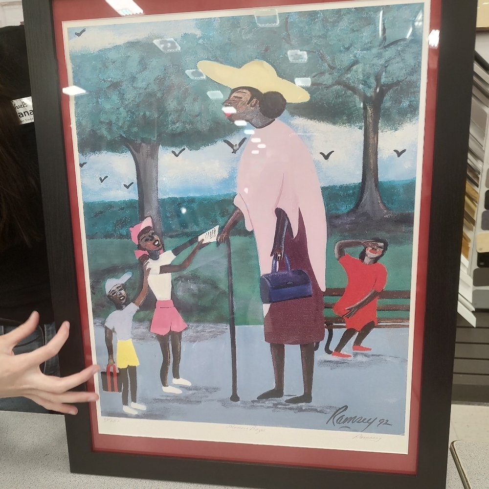 Limited edition numbered print by Ramsey